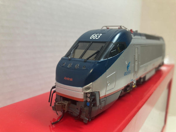 Bachmann Spectrum HO 83013 Amtrak Acela HHP-8 #663 – DCC On Board – No Sound – Excellent Condition