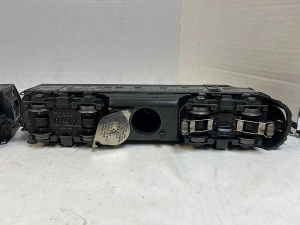 Lionel Postwar 2333 New York Central F3 AA Diesel Set - Wire Mesh Vents - Tested