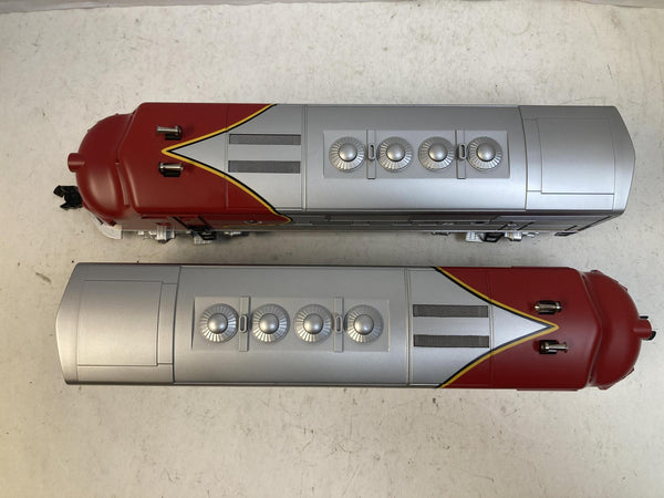 Williams Electric Trains O Scale Santa Fe ALCO FA AA Diesel Locomotives #2343 Set