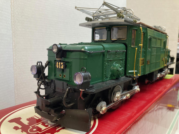 LGB 2140 RhB Crocodile Electric Locomotive — Runs Great, Very Good Condition w/ Minor Scuff