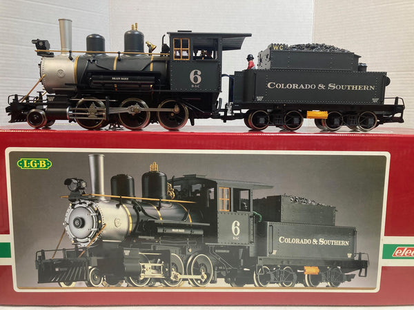 LGB 2019S Colorado & Southern 2-6-0 Mogul Steam Locomotive – Runs Great – w/ Sound – G Scale