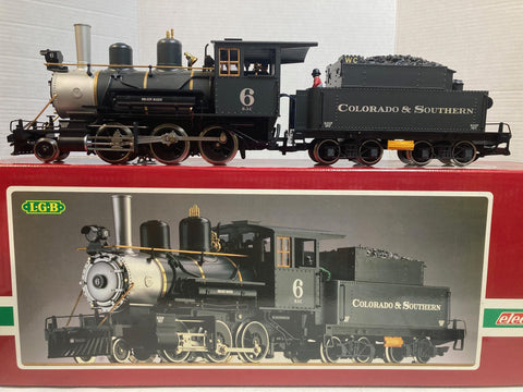 LGB 2019S Colorado & Southern 2-6-0 Mogul Steam Locomotive – Runs Great – w/ Sound – G Scale