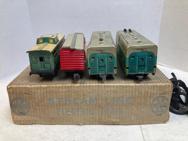 Vintage Marx B&O Diesel Train Set | Sears Allstate Boxed | Excellent Condition