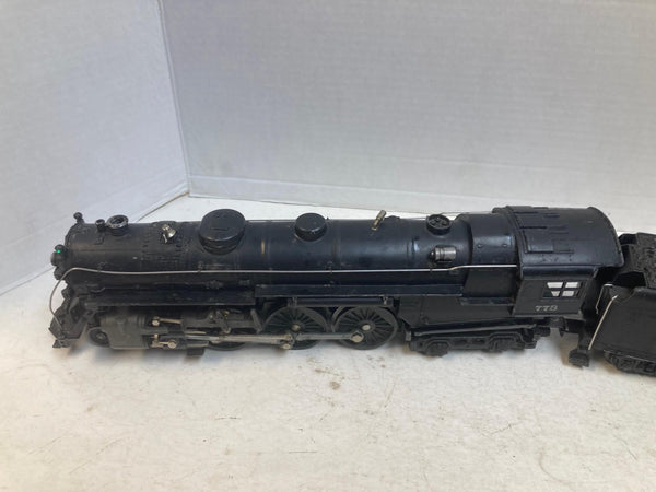 Vintage 1950 Lionel 773 Hudson Steam Loco w/ 2426W Tender - Tested - Original - Read