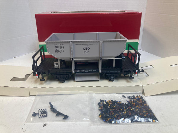 LGB 4141 OEG Ballast/Hopper Car – G-Scale, Pre-Owned, Very Good Condition