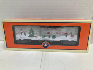 Lionel 2024 Christmas Boxcar (6-2428070) **Brand New**