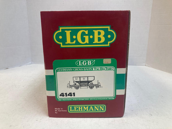LGB 4141 OEG Ballast/Hopper Car – G-Scale, Pre-Owned, Very Good Condition