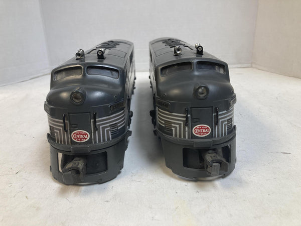 Vintage Lionel 2344 New York Central F3 AA Diesel Locomotive Set – Mesh Vents, Runs Great!