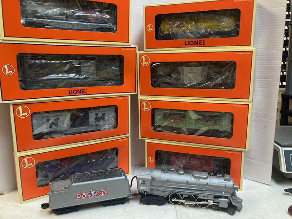Lionel Limited Edition Monopoly PEWTER HUDSON Steam Set | 6-52225| Test Run ONLY