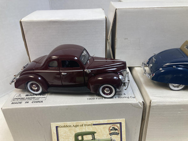 National Motor Museum Mint 1:32 Scale Diecast Collection – "History of Ford" 11-Car Lot (1903–1939)