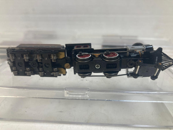 N Scale Civil War Era 6-Piece Train Set – 4-4-0 Bachmann Locomotive, Micro-Trains Cars – Clip-In Couplers