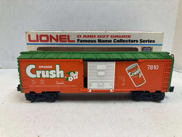 Lionel 6-9810 Orange Crush Boxcar – O Gauge – Pre-Owned Very Good Condition