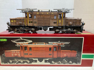 LGB 2040 “W.C.R.R.” Crocodile Locomotive — Custom Weathered, Excellent Running Condition