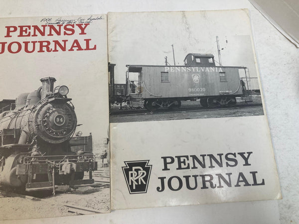 Pennsy Journal Magazine Lot of 3 Issues – 1981–1982 – Pennsylvania Railroad History