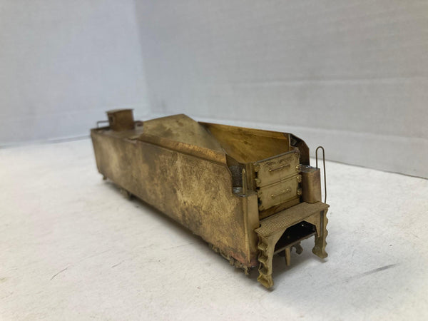 HO Scale PRR Brass Long Distance Tender - 12-Wheel (6-Axle) - Unpainted - RARE