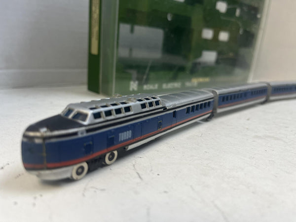 Bachmann N Scale United Aircraft Penn Central Turbo-Train Set 4340:2995 Vintage "READ"