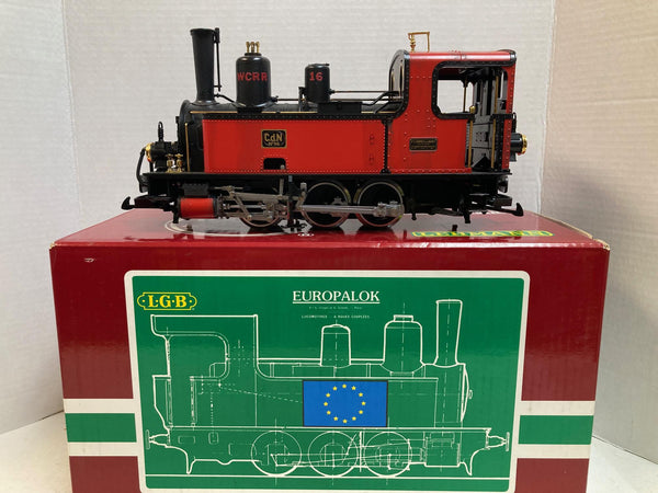 LGB 20790 “W.C.R.R.” Corpet-Louvet Steam Locomotive — Weathered, Great Running Condition