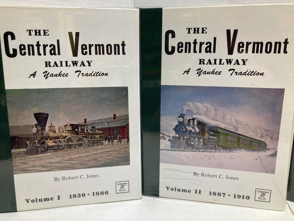 The Central Vermont Railway By Robert C. Jones Volume I-VII Books