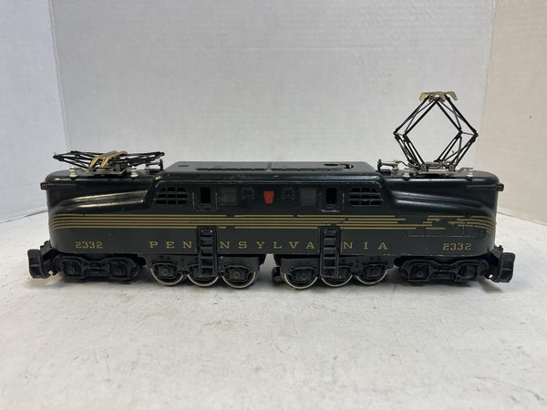 Lionel Postwar 2332 Pennsylvania Brunswick Green GG1 Electric Locomotive - Tested