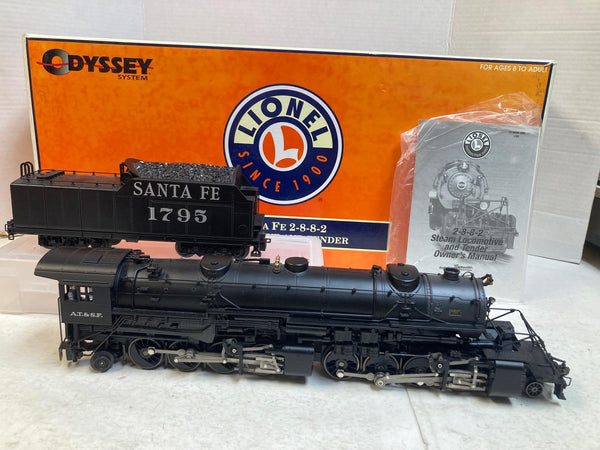 Lionel 6-38030 Santa Fe 2-8-8-2 USRA Mallet #1795 TMCC/Odyssey – Tested VG