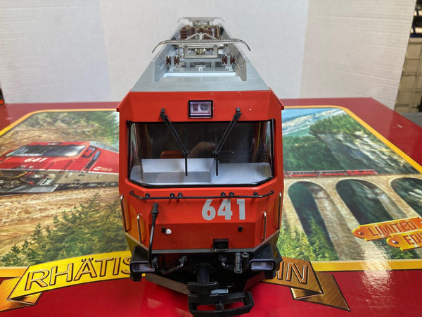 LGB 70642 RhB 30th Anniversary Set | Ge 4/4 III 641 Maienfeld | EXCELLENT +