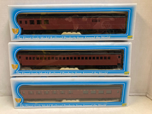 IHC HO Norfolk & Western 3-Car Heavyweight Set #49511-49513 - NOS - N&W