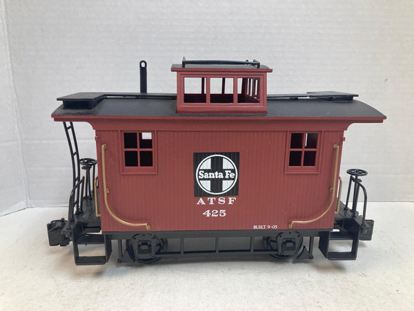 Bachmann Big Hauler 425 ATSF Santa Fe Caboose – G Scale – Good Condition, No Box