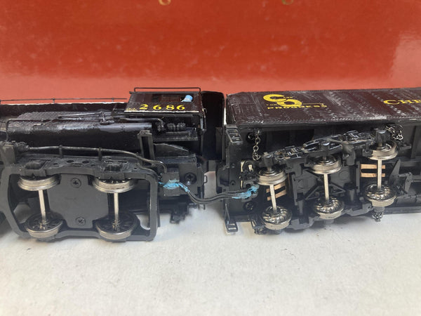 Proto 2000 Heritage Steam Collection HO Scale USRA 2-8-4 Berkshire Steam Loco 30019