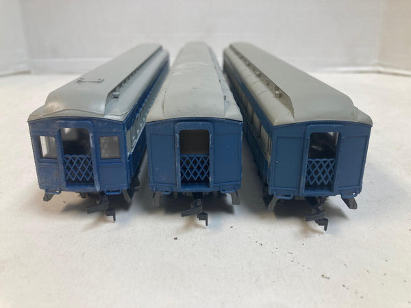 AHM HO B&O 3-Car Passenger Lot - (2) #3612 Coaches & Pullman Sleeper - Rivarossi