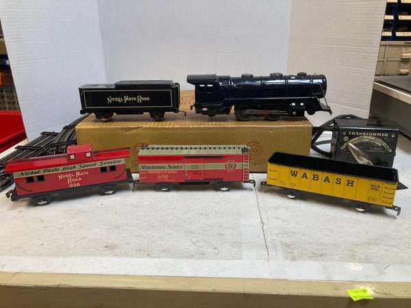 Vintage Marx No. 10000 Nickel Plate Road Steam Train Set | Boxed | Excellent