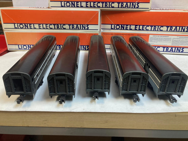 Lionel O Gauge New York Central Passenger Car Set (5) - NYC & Pullman - Boxed