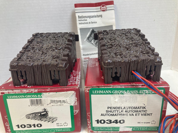 LGB 10310 & 10340 Track Bumper Bundle – Pre-Owned Very Good Condition – G Scale