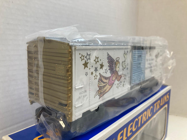 K-Line 1994 Christmas Boxcar K-647403 – O Gauge Holiday Freight Car