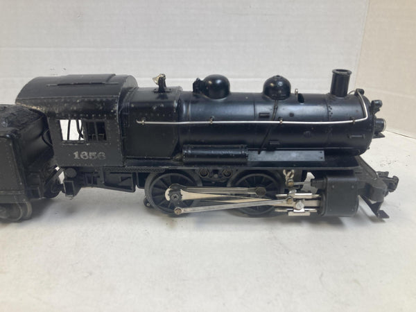 Vintage Lionel Lines #1656 0-4-0 Bell Ringer Steam Locomotive & Tender — WORKS
