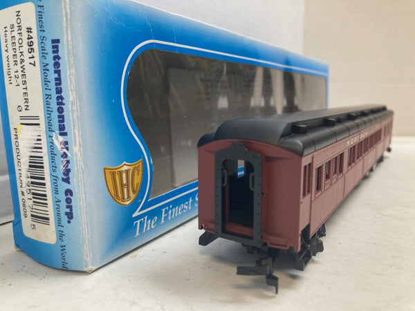 IHC HO Norfolk & Western 12-1 Heavyweight Sleeper #49517 - N&W - NOS