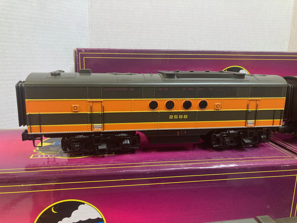 MTH Premier Great Northern ABBA F-Unit Diesel Set | 20-20628-1 + 20-20627-1 + (2) 20-20627-3 | O Gauge w/ PS3
