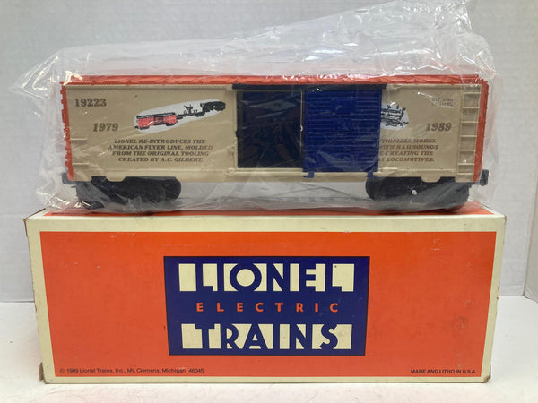 Lionel 6-19223 90th Anniversary Boxcar 1979-1989 – O Gauge, NIB