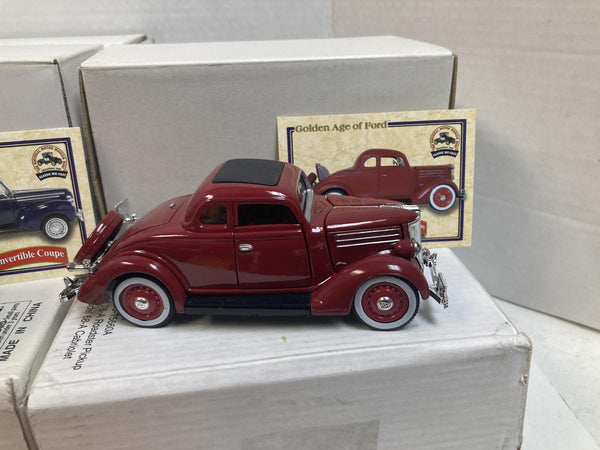 National Motor Museum Mint 1:32 Scale Diecast Collection – "History of Ford" 11-Car Lot (1903–1939)