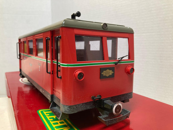 LGB 2064 Triebwagen “Friesland” Railbus G-Scale Pre-Owned Great Condition Weathered w/ Box