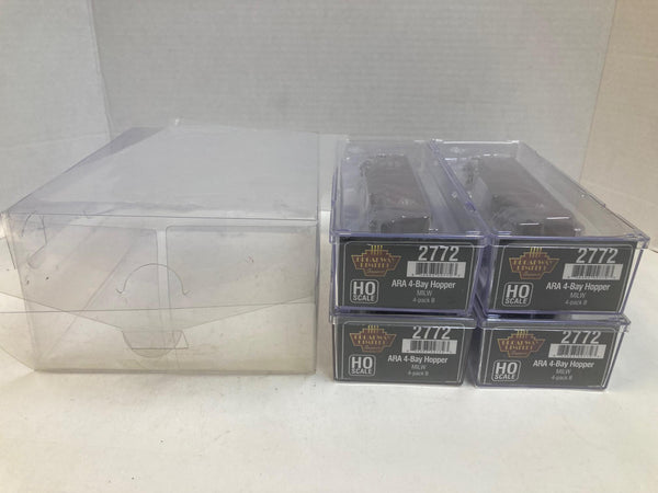BLI 2772 ARA 4-Bay Hopper MILW 4-Pack B – HO Scale – Pre-Owned Very Good