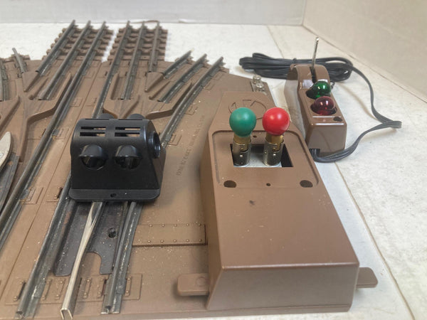 K-Line O-27 Scale 42" Curve Remote Switch Pair LH / RH K-27514 w/ Controllers