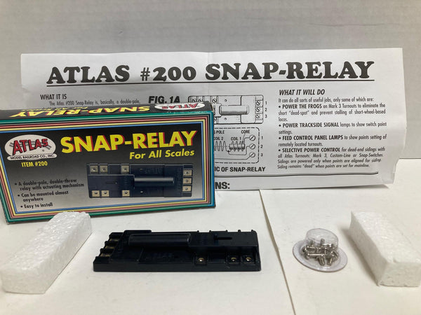 Atlas Snap-Relay For All Scales Item #200