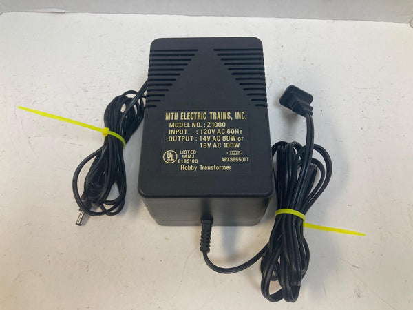 MTH Z-1000 100W Transformer Power Brick Only – No Z Controller – Tested O Gauge