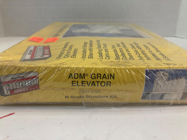 Walthers N Scale ADM Grain Elevator Kit Cornerstone series kit (933-3225)