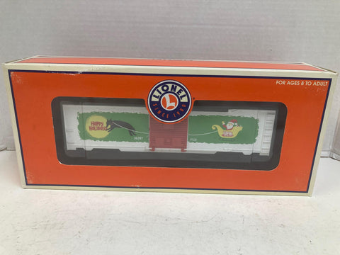Lionel 6-36207 Vapor Records Christmas Boxcar – O Gauge – Very Good Condition