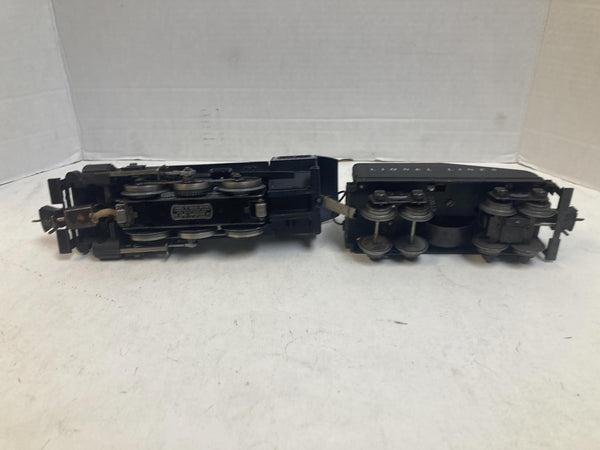 Vintage Lionel Lines #201 0-6-0 Bell Ringer Steam Locomotive & Tender - WORKS
