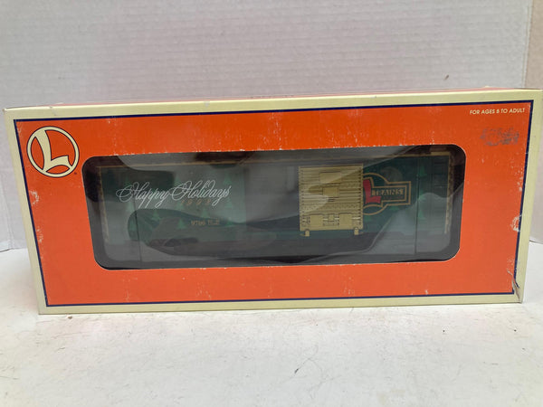 Lionel 6-16291 Christmas Boxcar 1998 O Gauge w/ Original Box