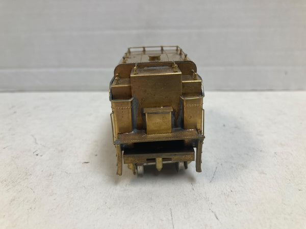 HO Scale Brass (Slope Back) Small Steam Tender - 8-Wheel (4-Axle) - Clear Vision Style - Japan