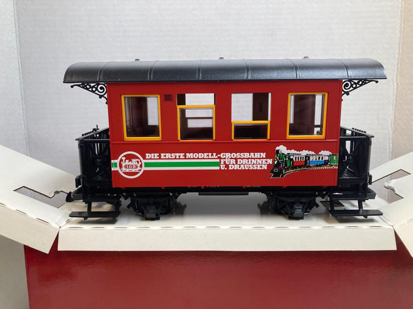 LGB 3907 Passenger Car G Scale – LNIB Like New in Box – Excellent Condition