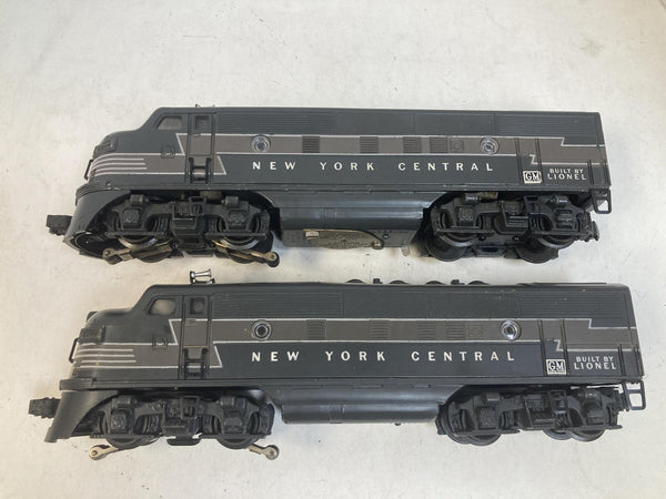 Vintage Lionel 2344 New York Central F3 AA Diesel Locomotive Set – Mesh Vents, Runs Great!